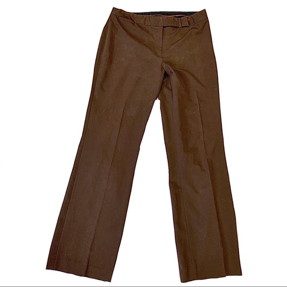 Trousers Chocolate Brown Nygard  Size 10 - Picture 1 of 10